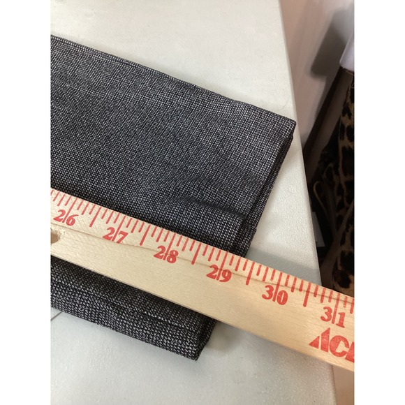 Nine West Womens Skinny Mid Rise Pants Black Gray Textured Stretch Size 6 - Picture 14 of 14